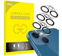 JETech Protection Objectif Caméra Arrière pour iPhone 13 6,1" et iPhone 13 mini 5,4", Film en Verre Trempé 9H, Ultra HD, Anti-Rayures, Lot de 3