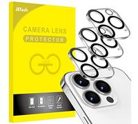 JETech Protection Objectif Caméra Arrière pour iPhone 14 Pro 6,1 Pouces et iPhone 14 Pro Max 6,7 Pouces, Film en Verre Trempé 9H, Ultra HD, Lot de 3
