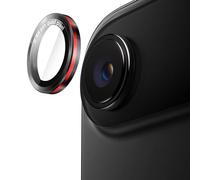 JETech Protection Objectif Caméra pour iPhone Air, Noir+Rouge, 1 Série