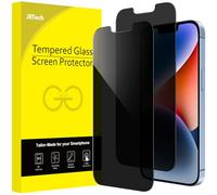 JETech Verre Trempé Anti-Espion pour iPhone 14 Plus 6,7 Pouces, Film Protection Écran, Lot de 2