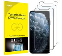 JETech Verre Trempé pour iPhone 11 Pro, iPhone XS et iPhone X 5,8 Pouces, Film Protection Écran, Lot de 3