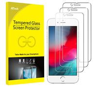 J0806 Film de Protection d'écran pour iPhone 6s et iPhone 6 en Verre Trempé, Lot de 3