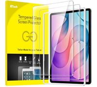 JETech Verre Trempé pour Samsung Galaxy Tab New 12,4", Lot de 2 | Pour Modèle 2026, Cadre d'Installation Facile, 9H Protection D'écran, HD Clair, Résistant aux Rayures