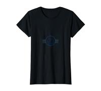 Jetez l'ancre Ici Pendant Un Moment sur la Plage Nautique T-Shirt, Femme, Noir, 3XL