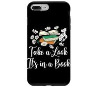 Jetez un œil à la lecture florale de It's In A Book Lover Coque pour iPhone 7 Plus/8 Plus