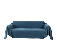 Jetez Une Couverture, des Lancers légers de Grande Taille Doux Confortables pour Le canapé canapé-lit Chaise de lit de Couchage au lit de Chambre à Coucher (Bleu foncé, 180x300 cm)