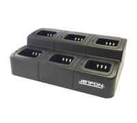 Jetfon - Chargeur 6 alvéoles pour Kenwood Chargez simultanément 6 talkie-walkies Kenwood ou leurs batteries.