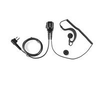 Jetfon Micro-auricular Ergonomique Motorola 2 Pins + Casque Crochet
