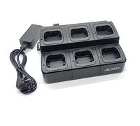 Jetfon Multi M-420 Chargeur Multiple 6 Postes Motorola XT420 XT460 CM420 | Fixation murale incluse