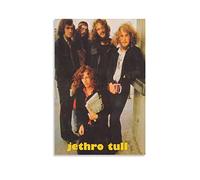 Jethro Tull Affiche vintage pour groupe de musique - Impression sur toile - Impression esthétique pour chambre à coucher, salon - Décoration murale - 20 x 30 cm