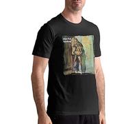 Jethro Tull Aqualung Mens T Shirts Man's Tees Black Manches Courtes(X-Large)