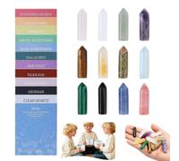 Jeton de poche en pierre naturelle - Pierre précieuse naturelle - Cadeau de condoléances en vrac, mini pierres précieuses polies - Cartes d'échange pour amis, camarades de classe, collègues (12 pièces