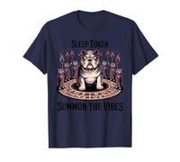 Jeton de Sommeil rituel d'invocation Bulldog Esthétique avec Raton Laveur T-Shirt