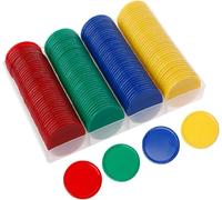 Jetons De Bingo,Compacteurs De Couleur 160 Pack Jetons De Jeux Colorés Compteurs En Plastique Pour Jeux De Mathématiques Ressources Educatives[Z2244]