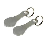 Jetons De Caddie - Débloqueur De Porte-clés En Métal, Porte-clés De Chariot Fiable | Outil D'accès Au Chariot, Compagnon De Supermarché Compact, Accessoire De Transport Portable Robuste, Aide D'