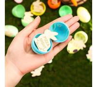 Jetons De Pâques - Ensemble En Bois De 27 Pièces, Pièces De Récompense Colorées, Jetons De Jeu D'œufs Avec Texture En Bois Lisse Portable Et Utilisation Réutilisable Pour Les Activités De Vacances |