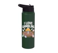 Jetons de roulette I Love Gambling Casino Stainless Steel Insulated Water Bottle