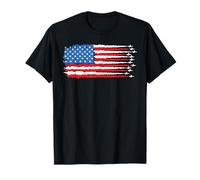 Jets de combat drapeau américain patriotique pour garçons hommes 4 juillet T-Shirt