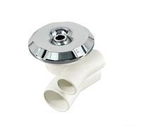 Jets de massage de piscine, 1,9 cm en acier inoxydable PVC, buse de sortie d'eau de baignoire, amélioré pour le flux de thérapie hydraulique, design sans bavure, pour la maison, le spa et la piscine