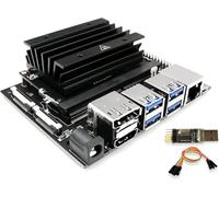 Jetson Nano Developer Kit 4 Go de RAM 16 Go eMMC embarqué pour AI Robotics Machine Learning (version dissipateur thermique)