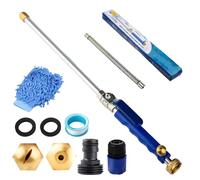 Jetsono.COM Pressure Washer, Jetson 2-in-1 High Pressure Power Washer, with 2 Jet Different Nozzle and Hose Quick Connectors, Easily Washer (B-Blue)