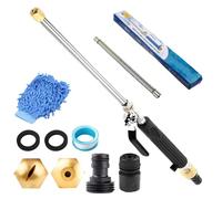 Jetsono.COM Pressure Washer, Jetson 2-in-1 High Pressure Power Washer, with 2 Jet Different Nozzle and Hose Quick Connectors, Easily Washer (B-Black)