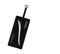 Jetstream 1 Pièce Récepteur de Charge sans, sans Fil Type C Qi, Convient à la Plupart des Téléphones et Autres Smartphones Android Prenant en Charge Le Port USB-C, Noir