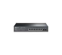 TP-Link Omada TL-SG2210MP Géré L2/L2+ Gigabit Ethernet (10/100/1000) Connexion Ethernet, supportant l'alimentation via ce port (PoE) 1U Noir