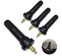 Jetstream 4 Pièces Tige de Valve de Capteur TPMS, Capteur de Pression Valve Pneu pour Voiture, Capteur de Pression Valve, compatible avec Vérifier la Pression des Pneus de Voiture