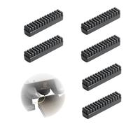 Jetstream 6 Pièces Brosses à Buses en Silicone, Nozzle Brush Cleaning Replacement Kit, Imprimante 3D Silicone Brosse de Buse, compatible avec le Modèle A1 Mini, Gris