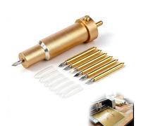 Jetstream 6 Pièces Lames à Pointe Fine de Qualité Supérieure, Lames de Coupe à Pointe Fine, Lame de Rechange et Boîtier de Coupe Profonde, Compatible avec Cricut Maker/Maker 3/Explore Air/Air 2/Air 3