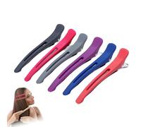 Jetstream 6 Pièces Pinces à Cheveux Professionnelles, 11cm Pince Crocodile Cheveux, Pince Cheveux Coiffeur, Convient pour Le Coiffage, la Coupe de Cheveux, le Maquillage et la Teinture