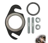 Jetstream Kit de Joints D'échappement, Joint de Pot d'Échappement 50cc, Empattement de l'Axe de 47 Mm, compatible avec Yamaha Bw's、Nitro、Aerox、Mach-G、Jog-R、TDR、Ovetto、Malaguti, Facile à Installer