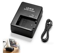 Jetstream LP-E10 Chargeurs de Batteries, compatible avec Chargeur Batterie Appareil Photo Canon, compatible avec les Modèles X50, 1100D, 1200D, 1300D, 1500D, 2000D, 3000D, 4000D et EOS
