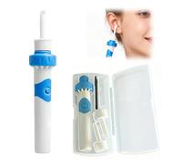 Jetstream Nettoyant Oreille, Cure Oreille, Aspirateur Cerumen Oreille, Puissance D'Aspiration élevée Aspirateur D'oreille électrique En Silicone, Lavable et Réutilisable