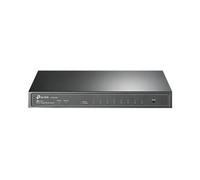 JetStream T1500G-8T - Commutateur - Géré - 8 x 10/100/1000 (1 PoE+) - de bureau - PoE+