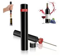 Jetstream Tire Bouchon Pompe à Air, Tire-Bouchon à Pression D'air, Ouverture Rapide de Bouteille, Adaptée Aux Bouteilles de Vin Rouge Avec Bouchon en Liège