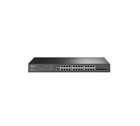 JetStream TL-SG3428 - Commutateur - Géré - 24 x 10/100/1000 + 4 x Gigabit SFP - Montable sur rack