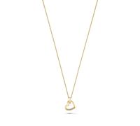 Jette - 87690318 - Collier - Femmes - Argent 925 - plaqué or jaune poli avec zircon - 45cm