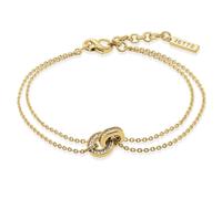 Jette - 88854373 - Bracelet - Femmes - Argent 925 - plaqué or jaune poli avec zircon - 17cm
