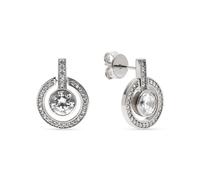 Jette - 89193521 - Boucles d'oreilles - Femmes - Argent 925 - poli avec zircon