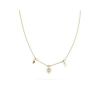 JETTE Collier Femme Argent 925 Recyclé Oxyde de Zirconium 32030847, One Size, Argent sterling, Pas de pierre précieuse