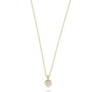 JETTE Collier Femme Argent 925 Recyclé Oxyde de Zirconium 32031299, One Size, Argent sterling, Pas de pierre précieuse