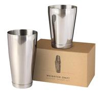 Jettory Shaker Cocktail | Boston Cocktail Kit de 500 ml (18 oz) & 800ml (28oz) | shaker inox pour barmen professionnels et à domicile les amateurs de cocktails.