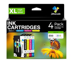 Jettruemedia Compatible pour 604XL Lot de 4 Cartouches d'encre Compatiblespour Expression Home XP-2200 XP-2205 XP-3200 XP-3205 XP-4200 XP-4205 Workforce WF-2910DWF WF-2930 WF-2935 WF-2950