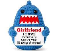 Jettryran Cadeau d'anniversaire romantique pour femme « I Love You » - Cadeau de Noël, de Saint-Valentin, d'anniversaire pour petite amie, elle, épouse de la part de votre petit ami, mari, requin