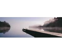 Jetty - Poster de porte - Into Lake + 1 paquet de tesa Powerstrips® - contenu 20 pièces