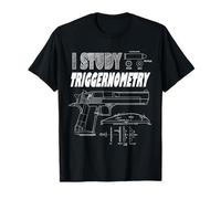 J'étudie la Triggernométrie - Deuxième amendement de l'American Gun Rights T-Shirt
