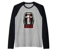 Jetway Jesus Design de Voyage Humoristique et irrévérencieux Manche Raglan