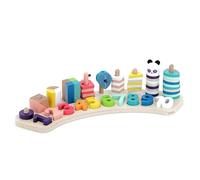 Jeu 1 2 3 sous la Canopée Montessori pour Bébé Dès 12 Mois Jouet en Bois